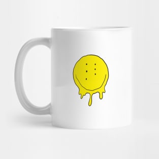 Drippy Six-Eyed Smiley Face, Medium Mug